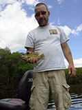 Nice Rock Bass caught by Tom Bapp