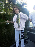 Nice Bass caught by Lisa Bapp